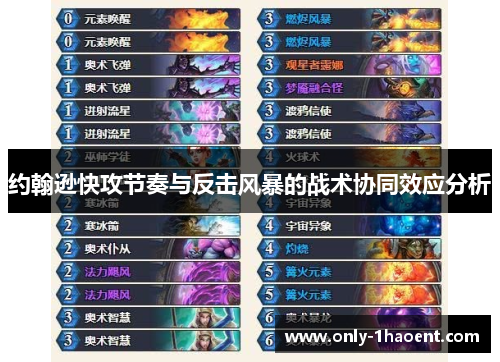 约翰逊快攻节奏与反击风暴的战术协同效应分析