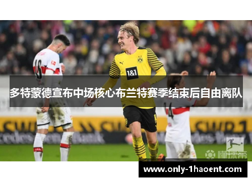 多特蒙德宣布中场核心布兰特赛季结束后自由离队